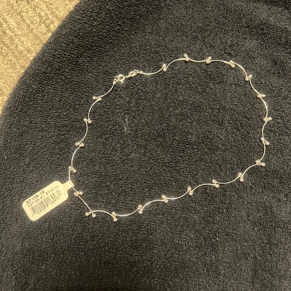 Sterling Silver Necklace.  Brand New.  Tarnish Free. - Picture 4 of 7